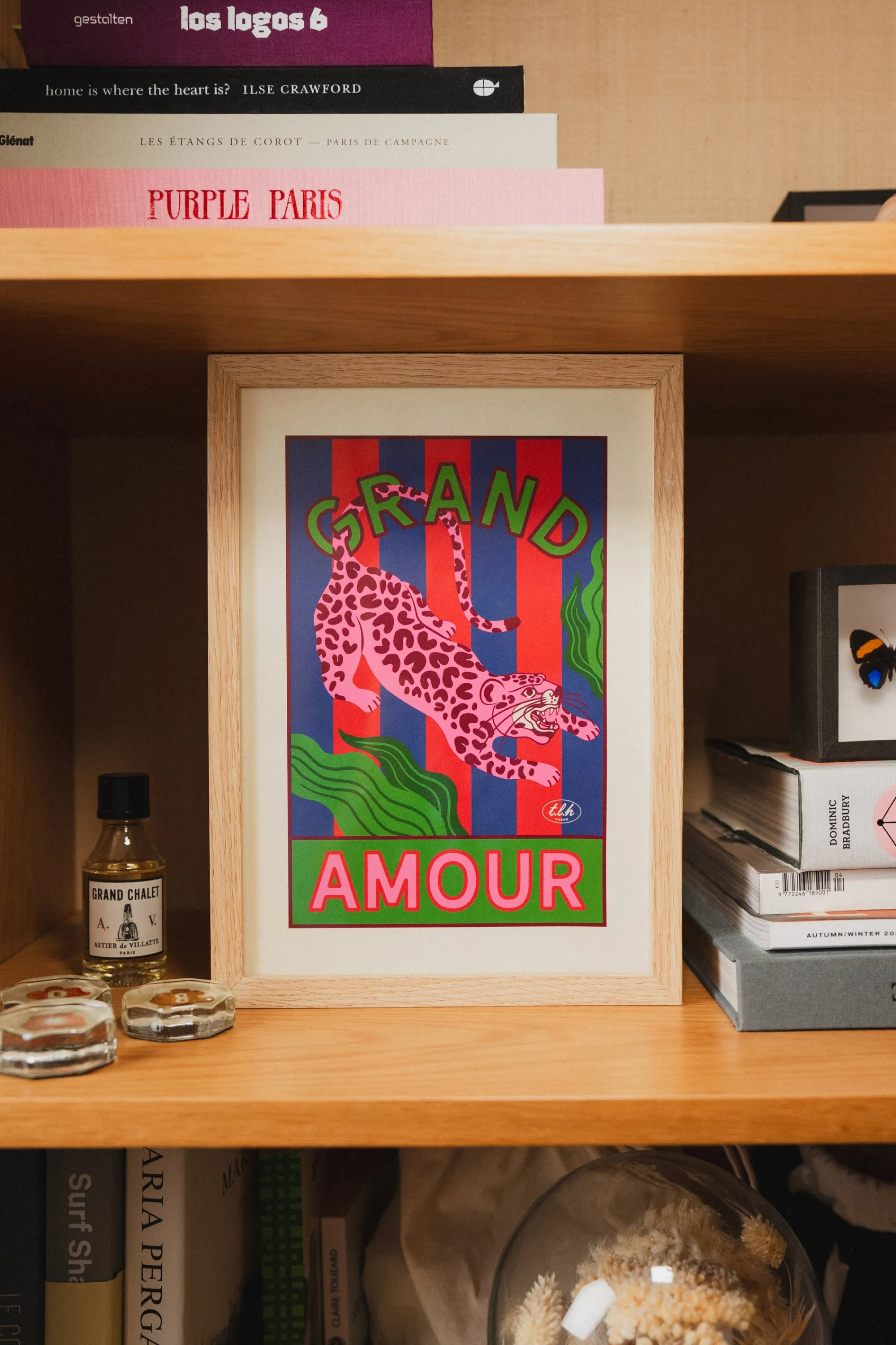 Make My Lemonade Décorations^AFFICHE A4 GRAND AMOUR LEOPARD