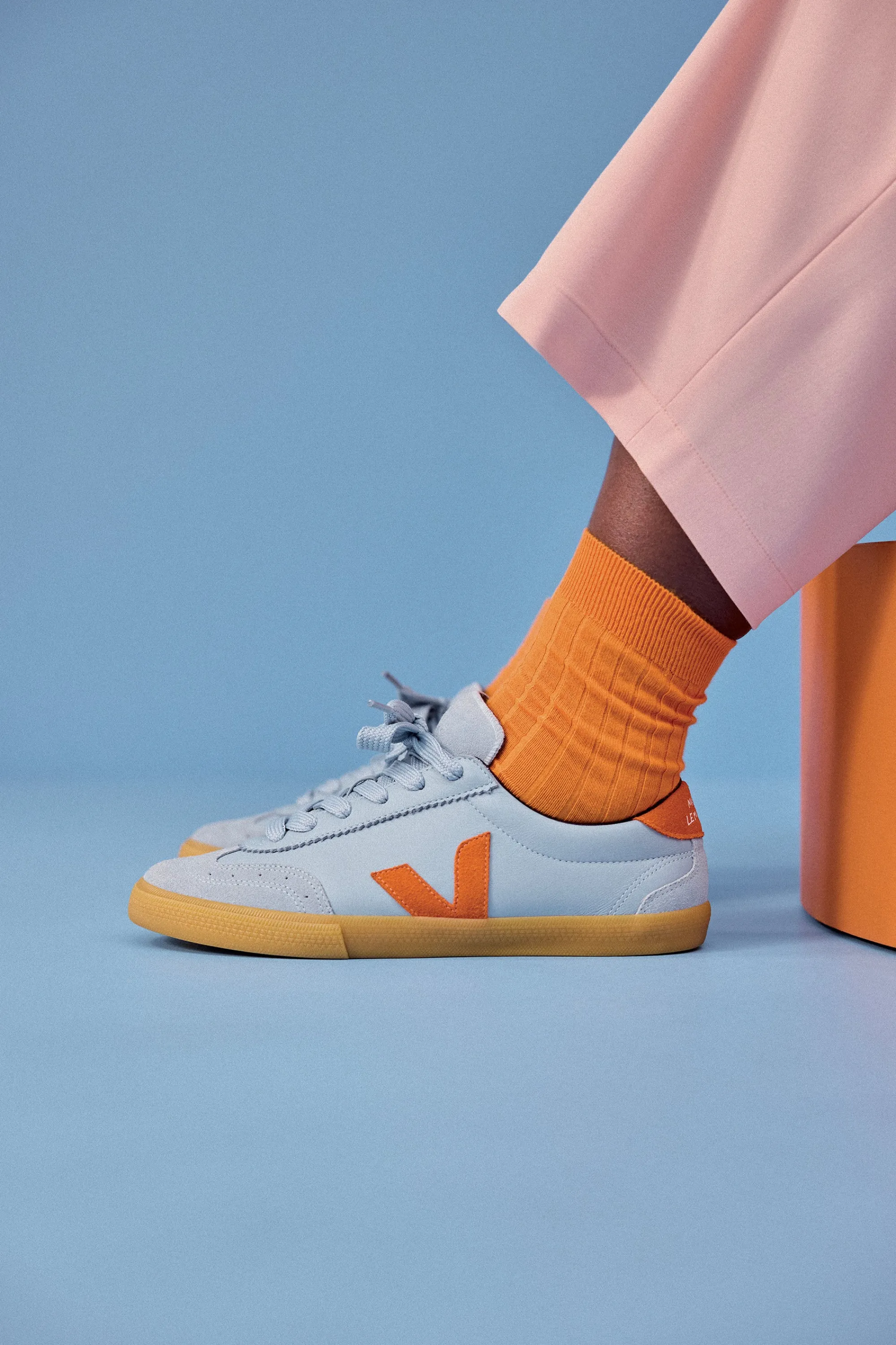 Make My Lemonade Chaussures^BASKET VEJA STEEL PUMPKIN