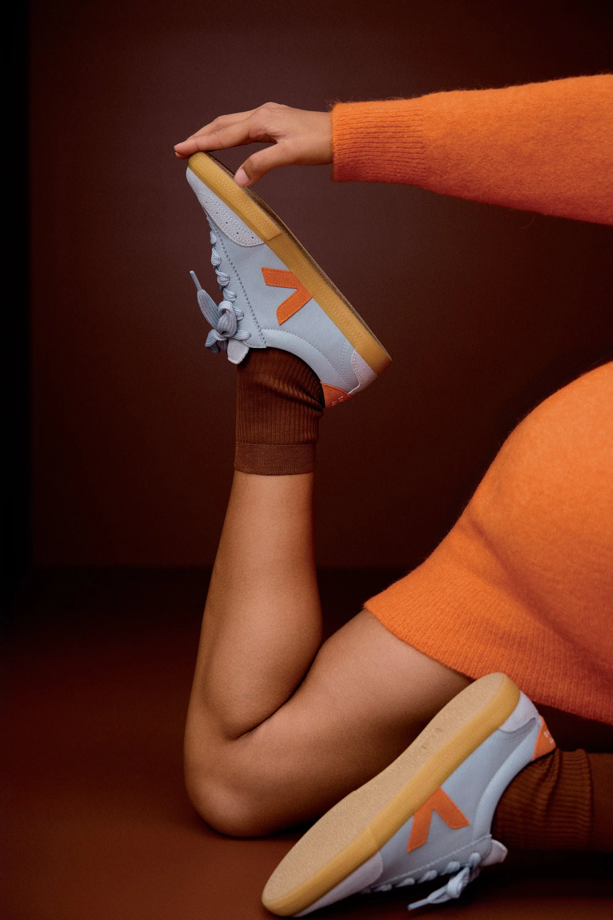 Make My Lemonade Chaussures^BASKET VEJA STEEL PUMPKIN
