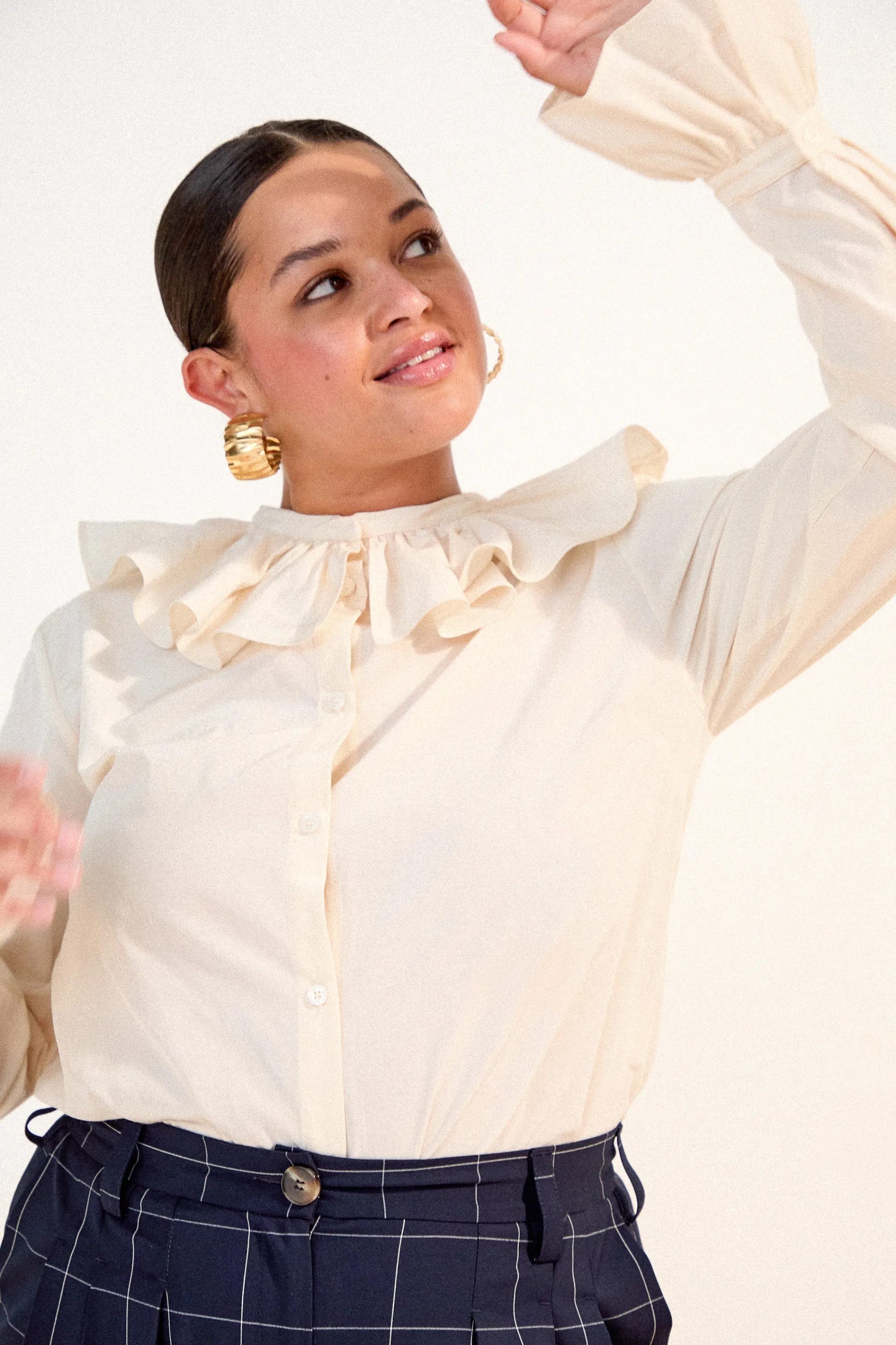 Make My Lemonade Tops & T-Shirts^BLOUSE FIGARO ECRU