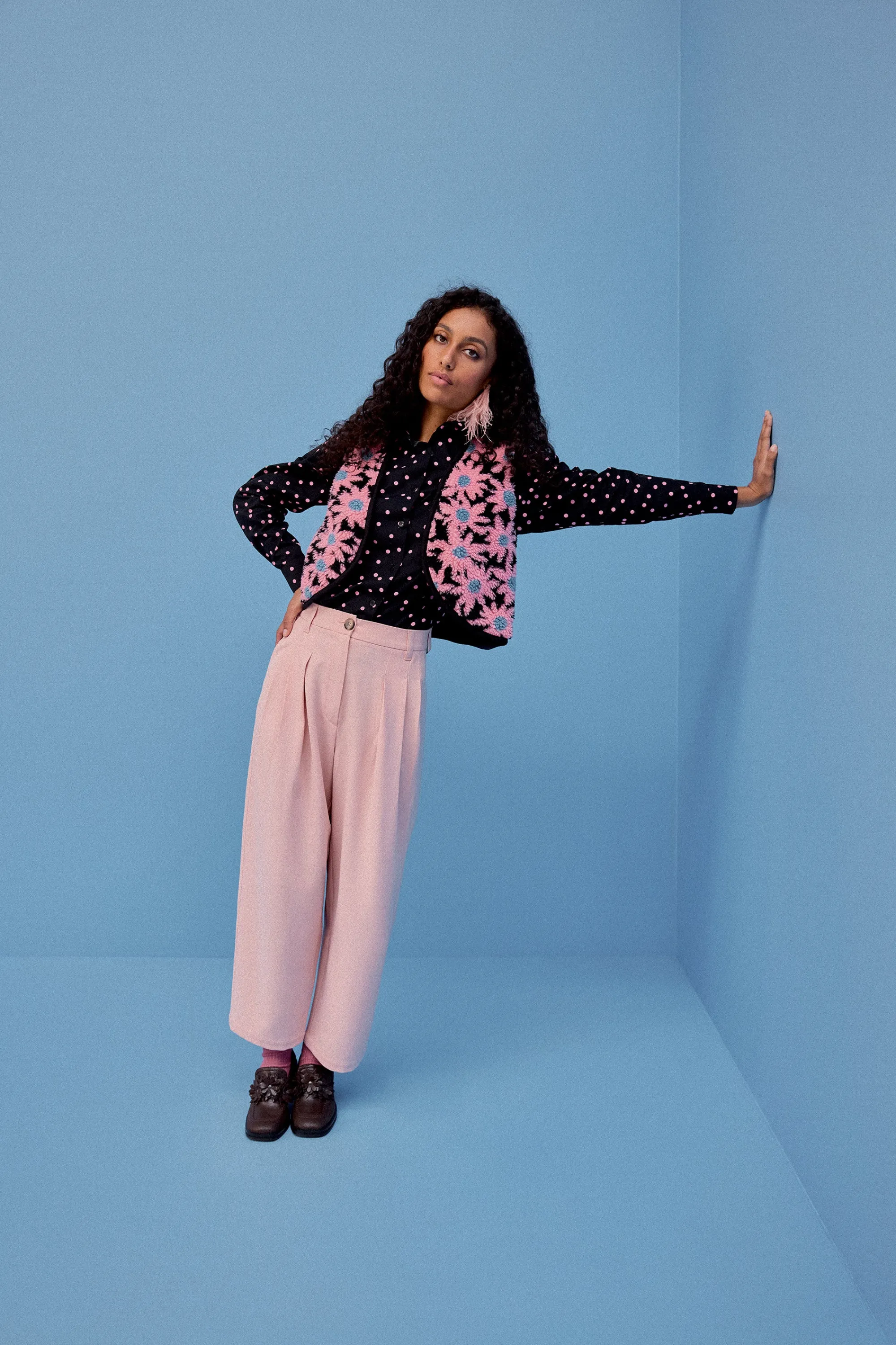 Make My Lemonade Vestes & Manteaux | Sweats & Mailles^GILET RAVEL MOUMOUTE PAQUERETTES