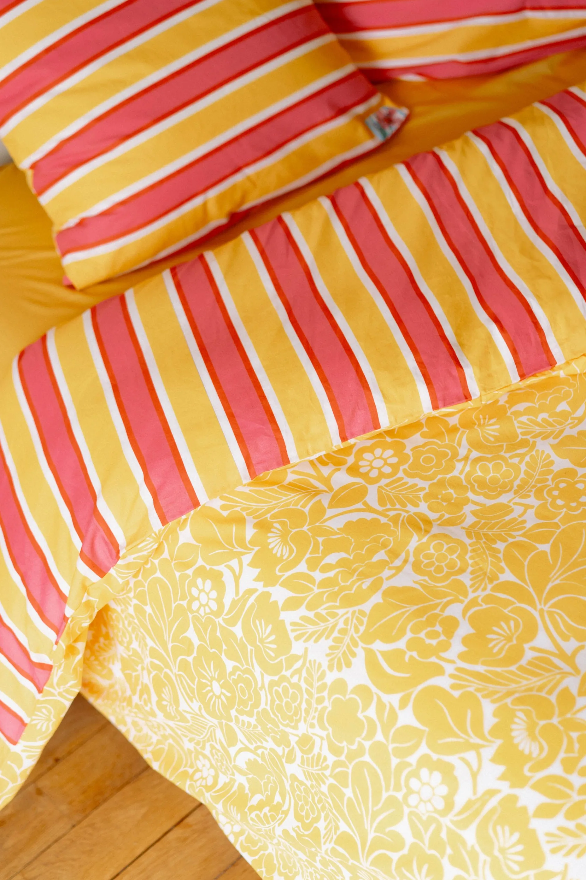 Make My Lemonade Le Linge^HOUSSE ABIGAIL ANEMONE YELLOW