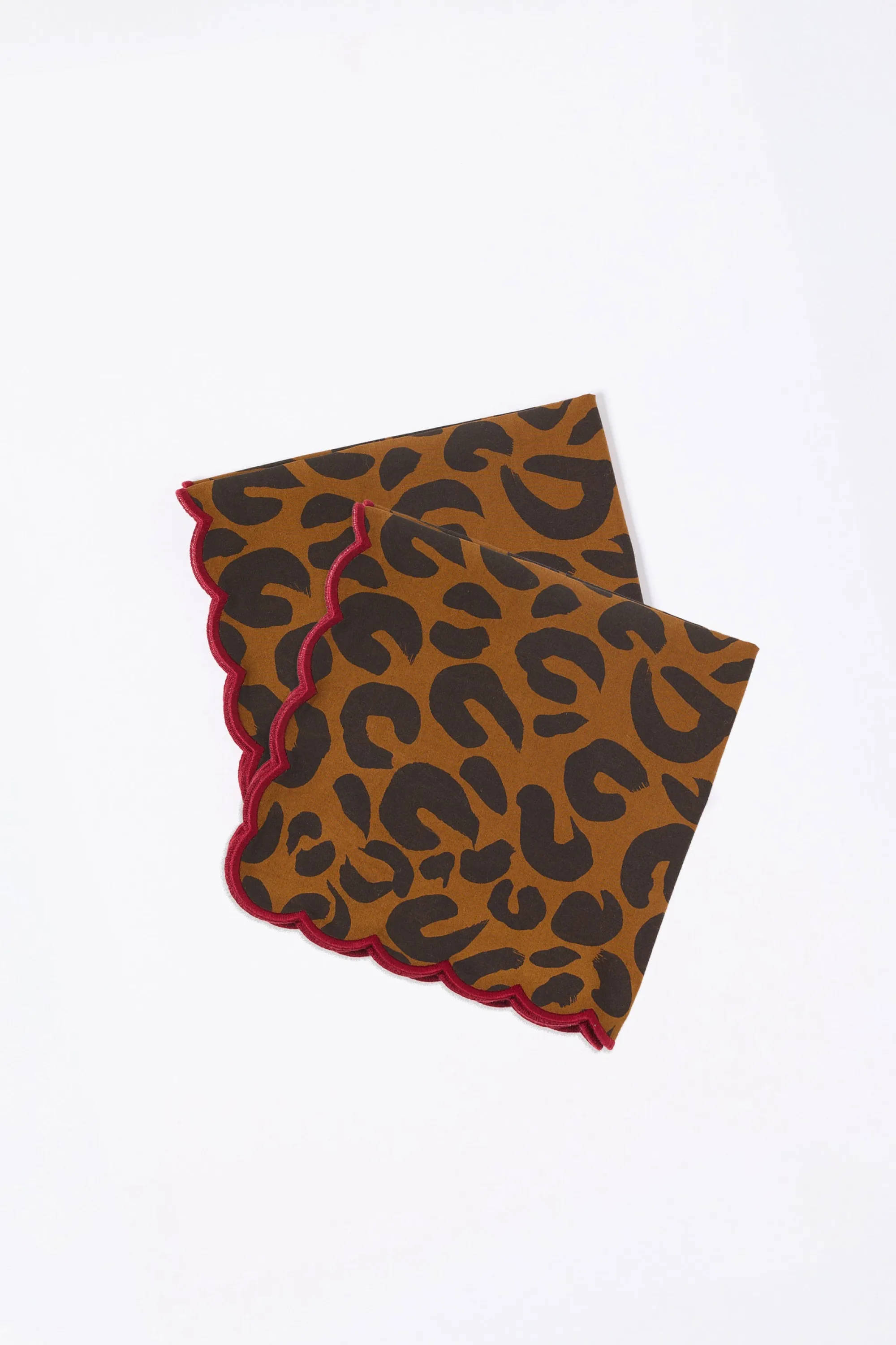 Make My Lemonade Art De La Table | Le Linge^LOT DE 2 SERVIETTES KATE LEOPARD