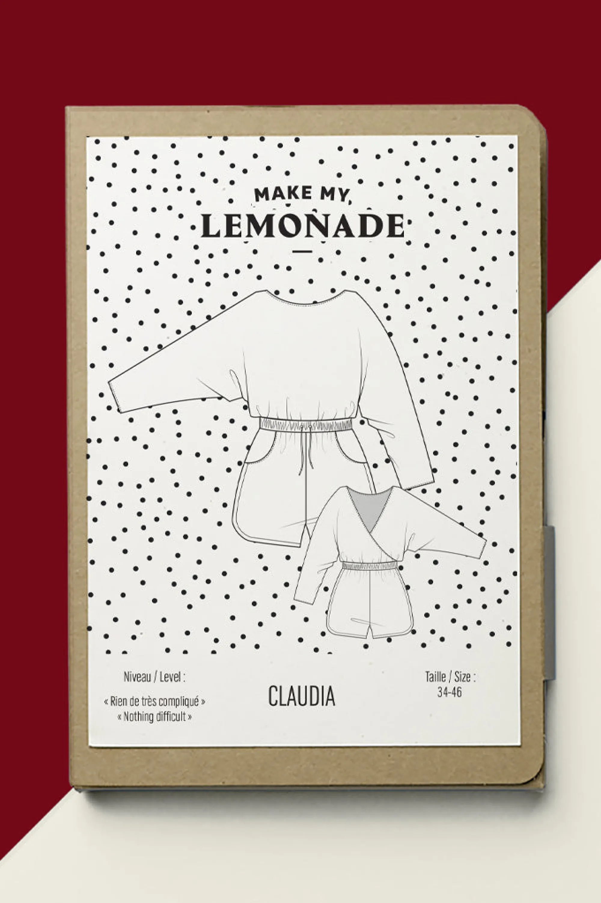 Make My Lemonade Patrons Pdf | Mercerie & Couture^PATRON DE COUTURE CLAUDIA PDF