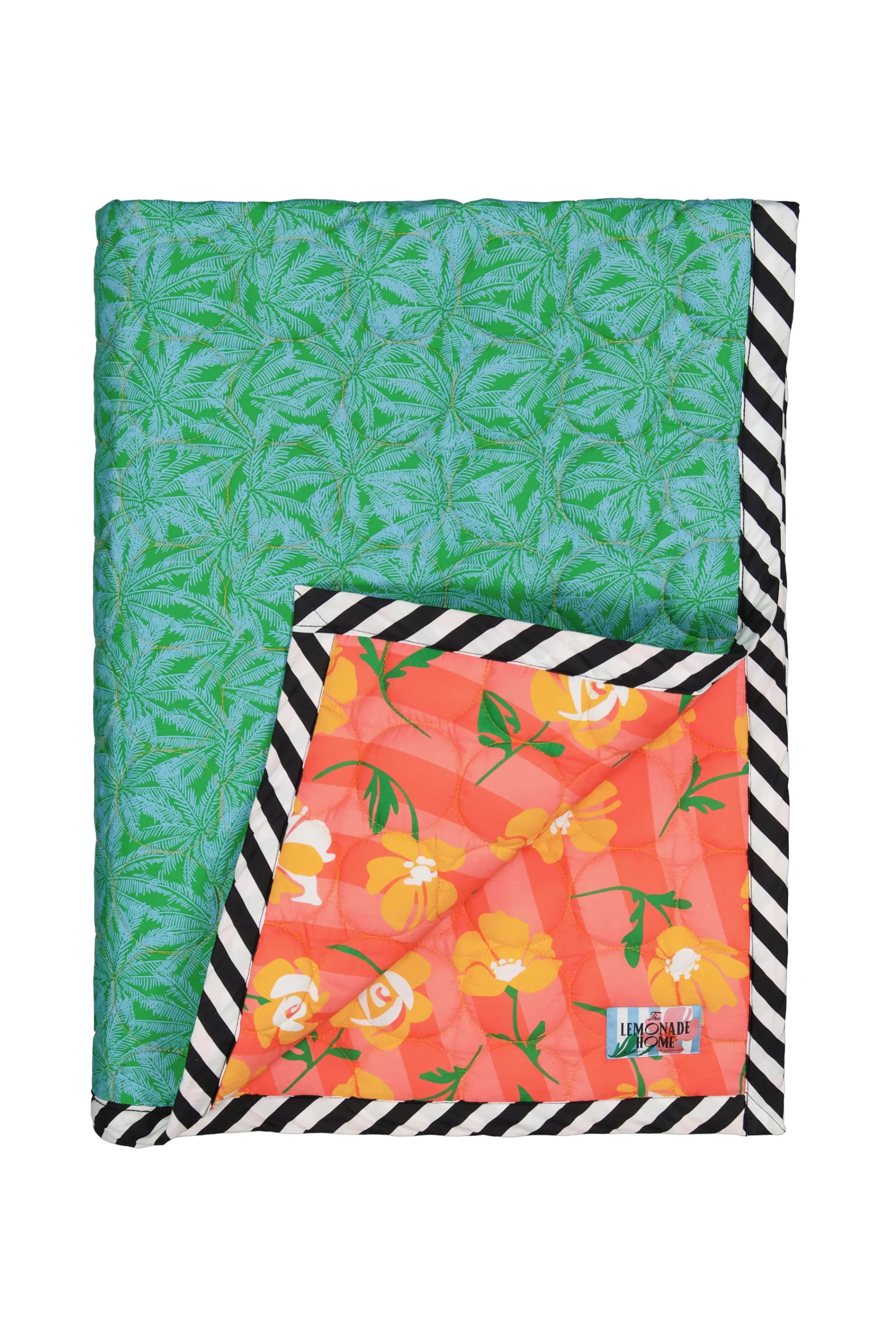 Make My Lemonade Le Linge^PLAID ALLIOCHA PINK & ORANGE
