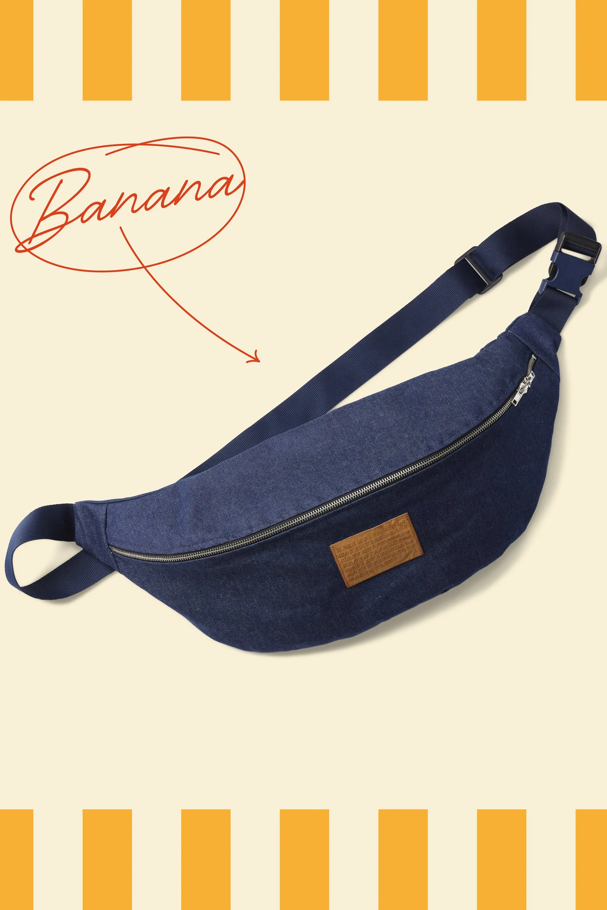 Make My Lemonade Bananes | Sacs & Bananes^SAC BANANA JEANS BRUT