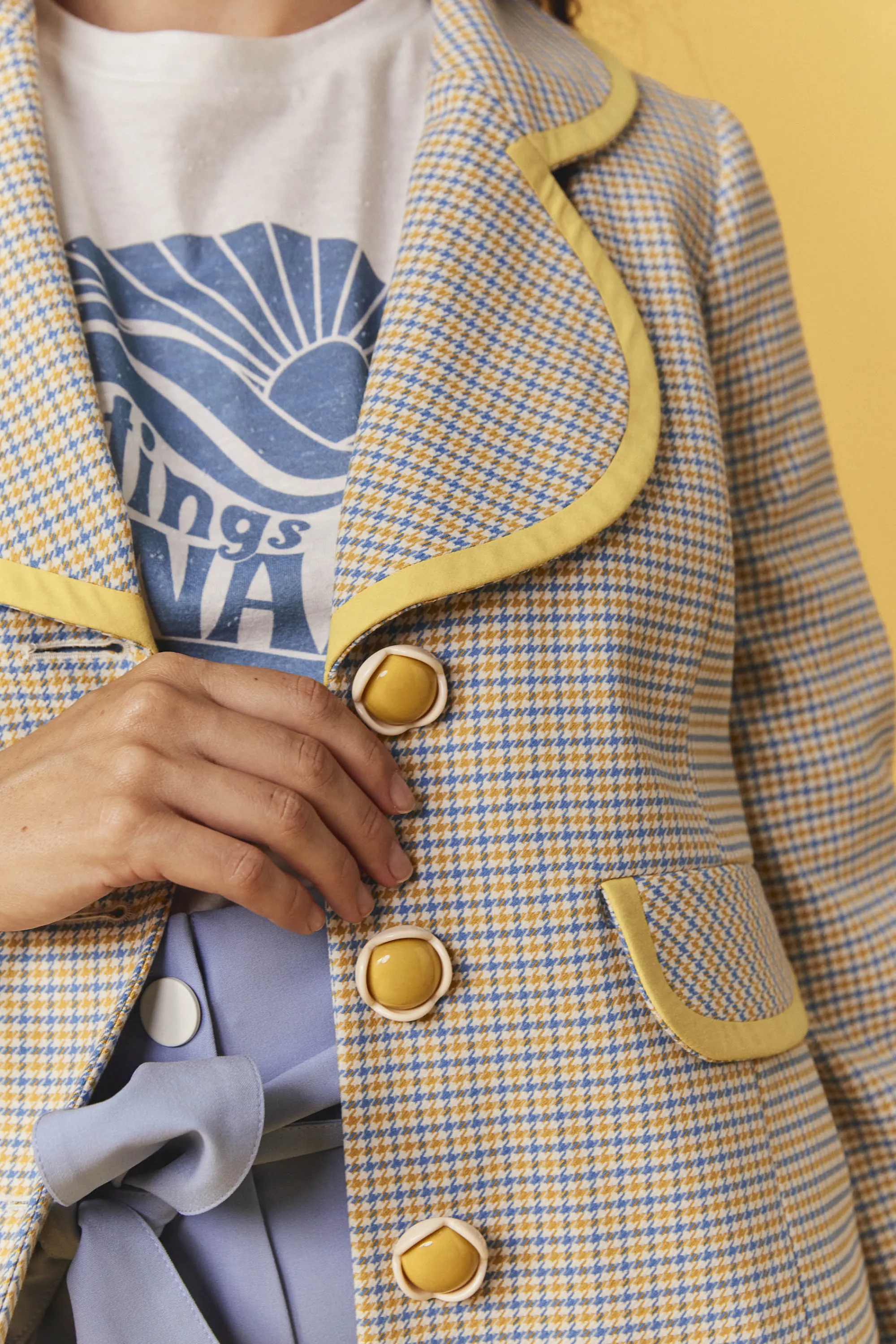 Make My Lemonade Tissus | Mercerie & Couture^TISSU PIED DE PUCE